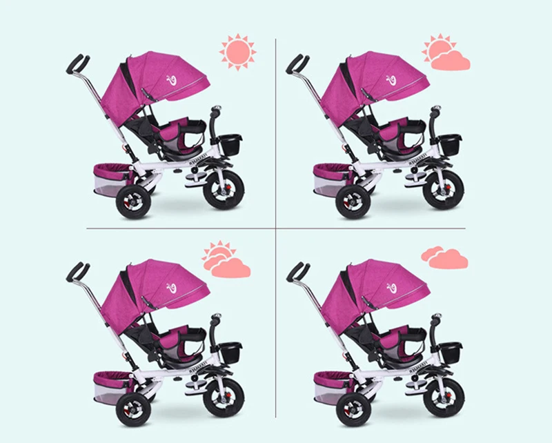 poussette tricycle évolutif de 9 mois à 6 ans – Image 4